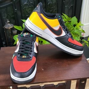 Nike Air Force 1 Low Sunburst  Mens Sneakers CK9282-100